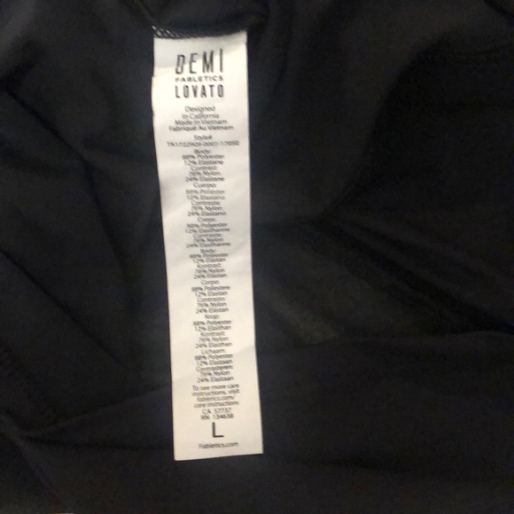 New without tags Demi Levato Favlerics tank. - Picture 3 of 3